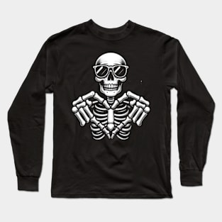 Dead inside Valentine's Day Long Sleeve T-Shirt